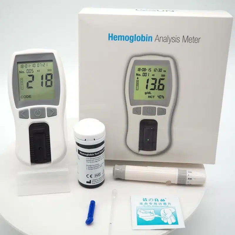 Hemoglobin Test Kit Hemoglobin Analysis Meter SBH102 SoyMed