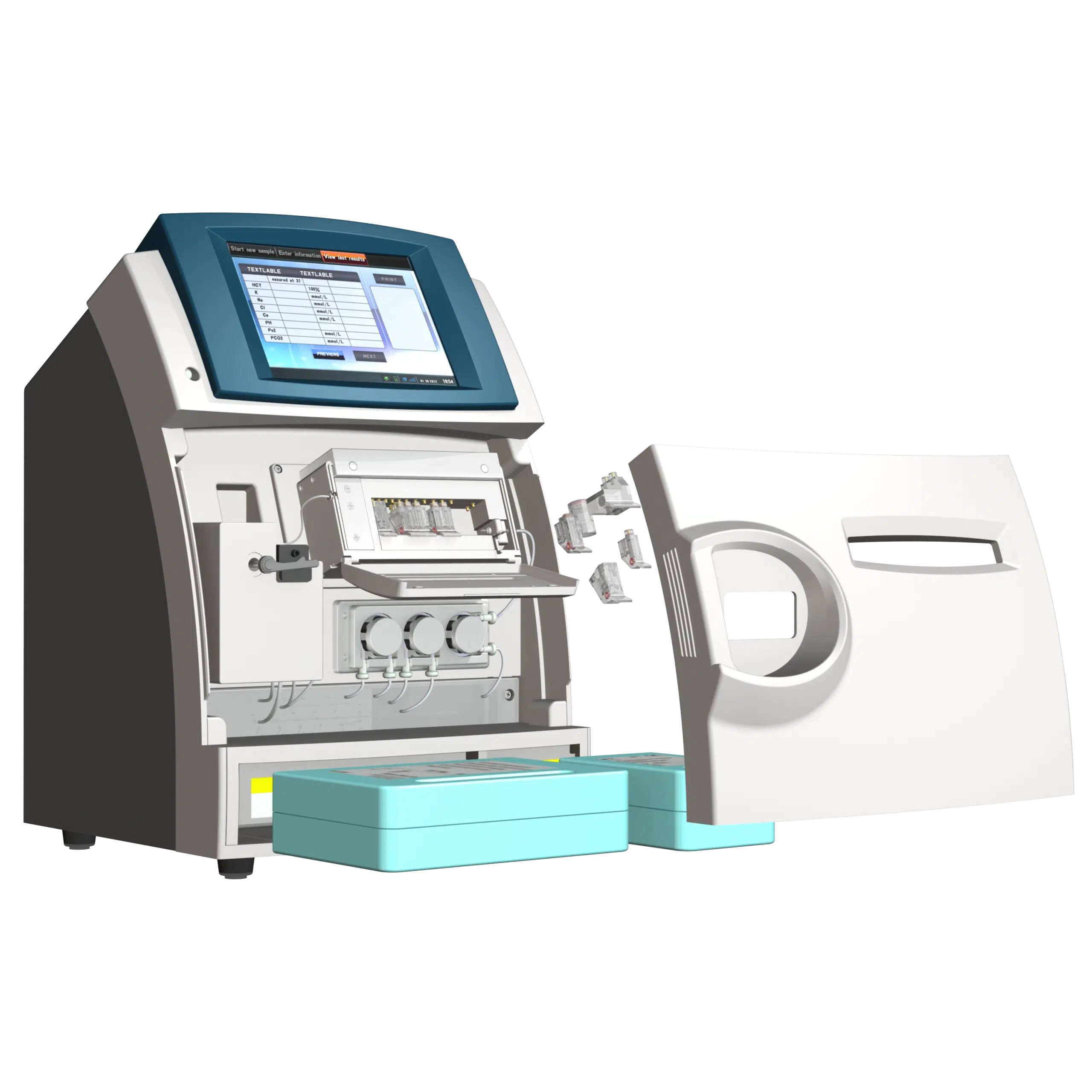 Laboratory Use Blood Gas Electrolyte Analyzer SG800 SoyMed